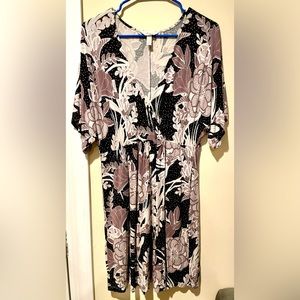 Soma V-Neck Faux Wrap Dress